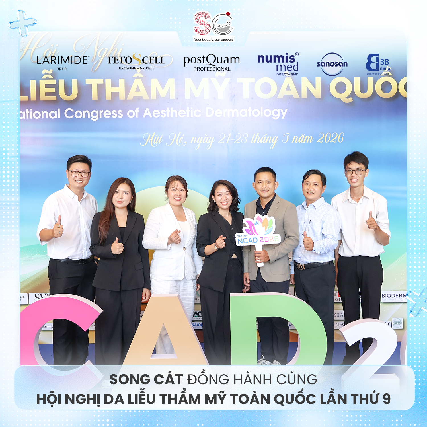 hội nghị da liễu thẩm mỹ toàn quốc lần 9
