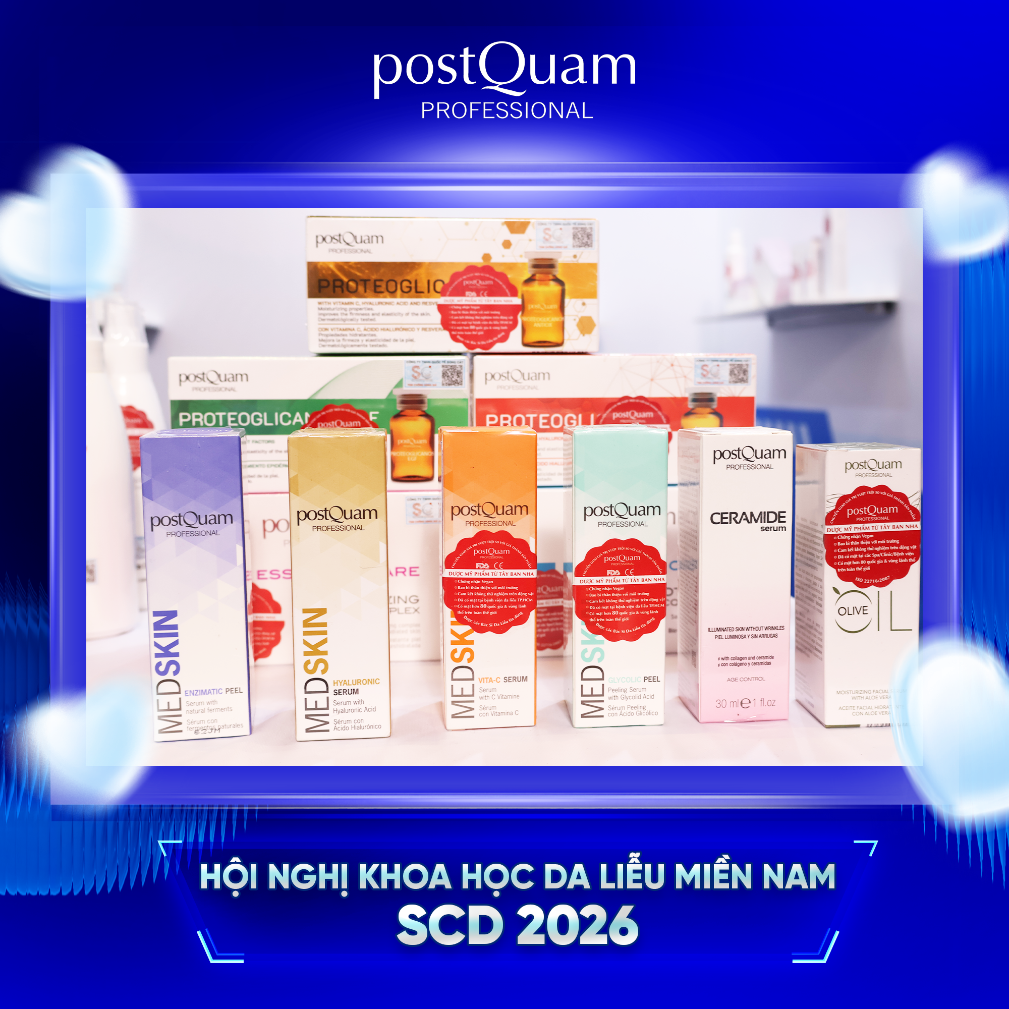 HỘI NGHỊ KHOA HỌC DA LIỄU MIỀN NAM SCD 2026 - postquam