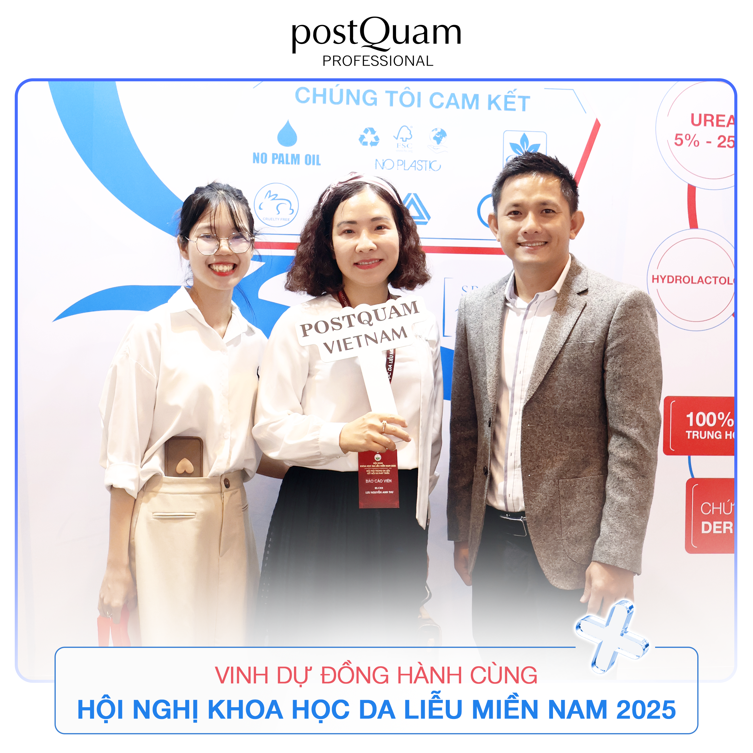 postquam đồng hành cùng hội nghị khoa học da liễu miền nam 2025