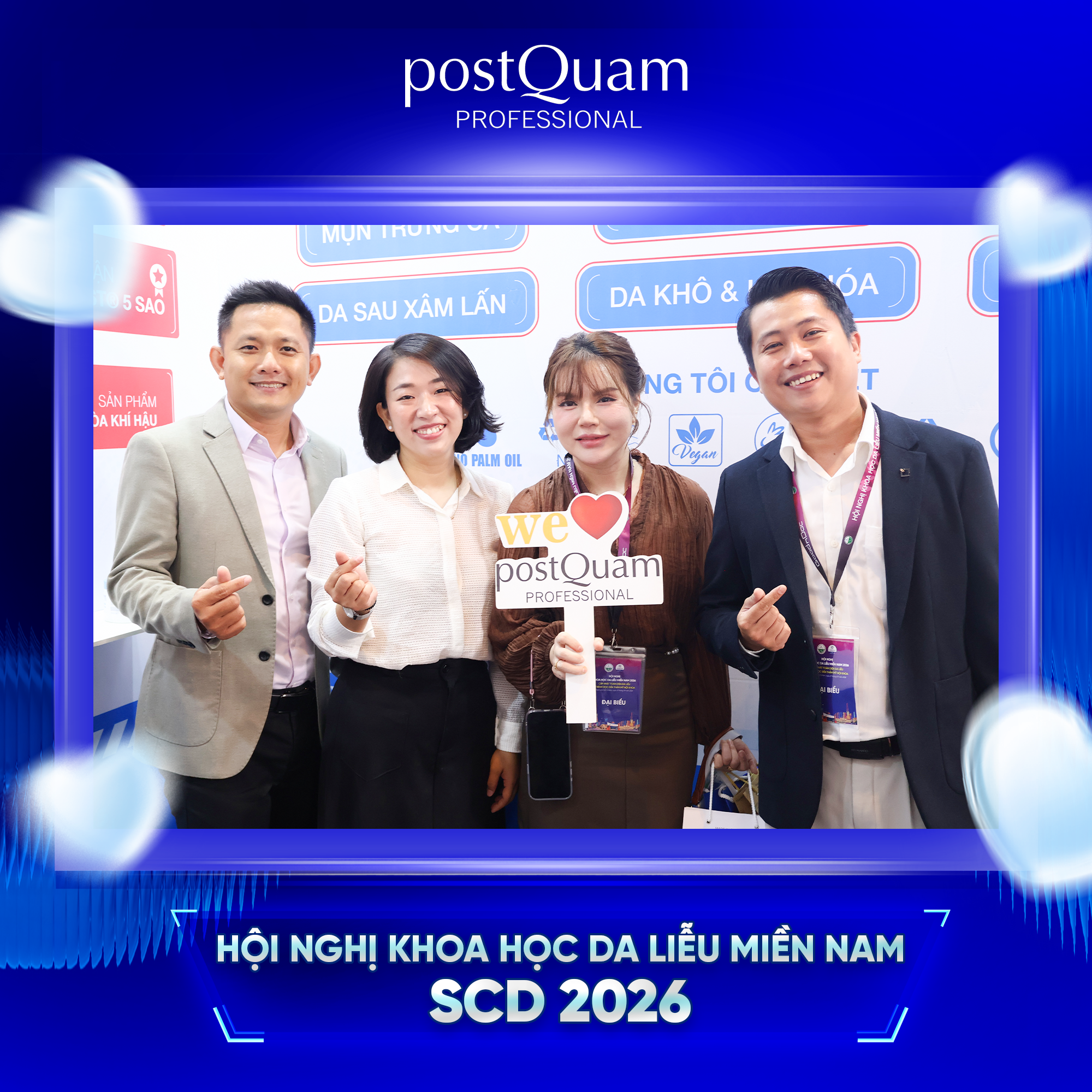 HỘI NGHỊ KHOA HỌC DA LIỄU MIỀN NAM SCD 2026 - postquam