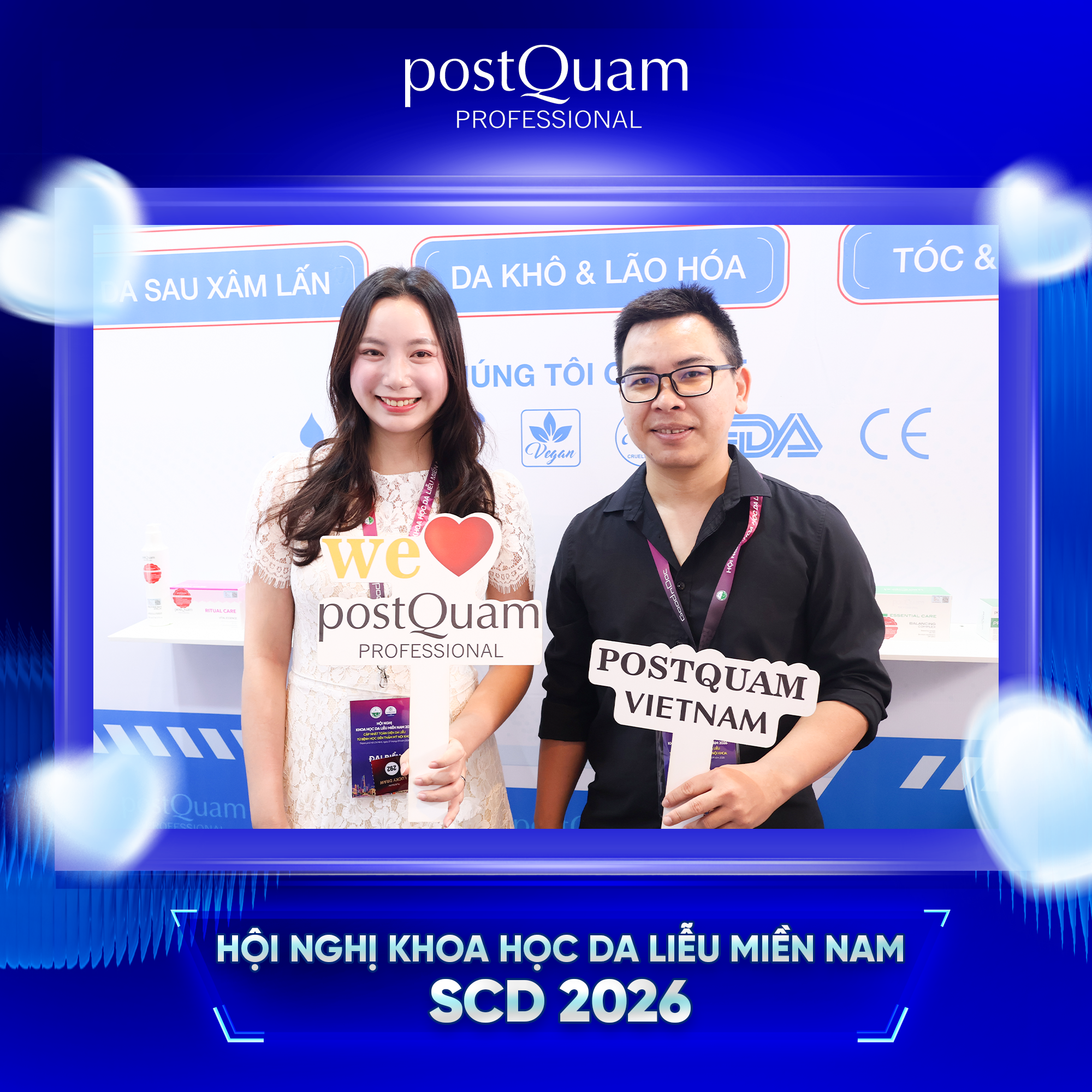 HỘI NGHỊ KHOA HỌC DA LIỄU MIỀN NAM SCD 2026 - postquam