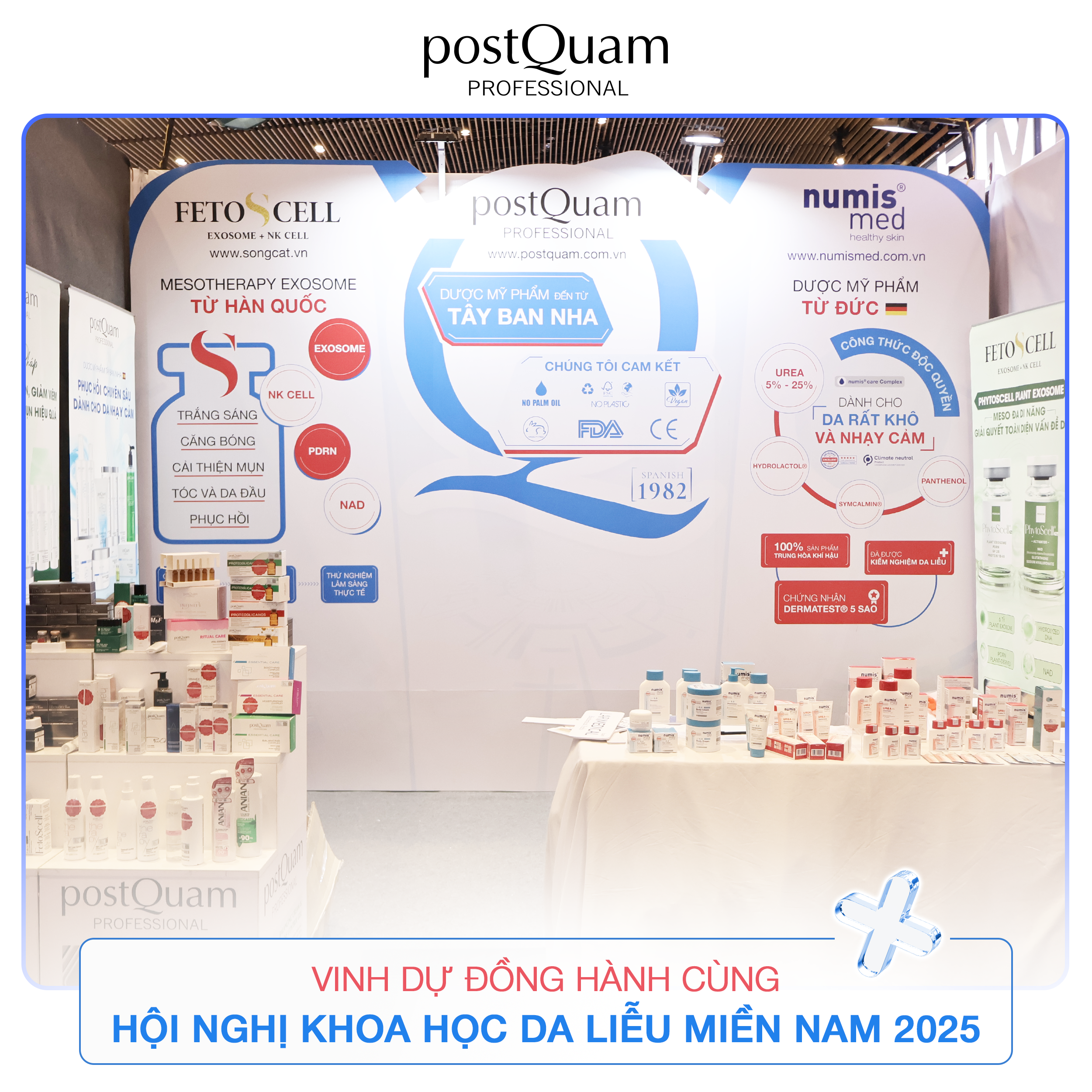 postquam đồng hành cùng hội nghị khoa học da liễu miền nam 2025