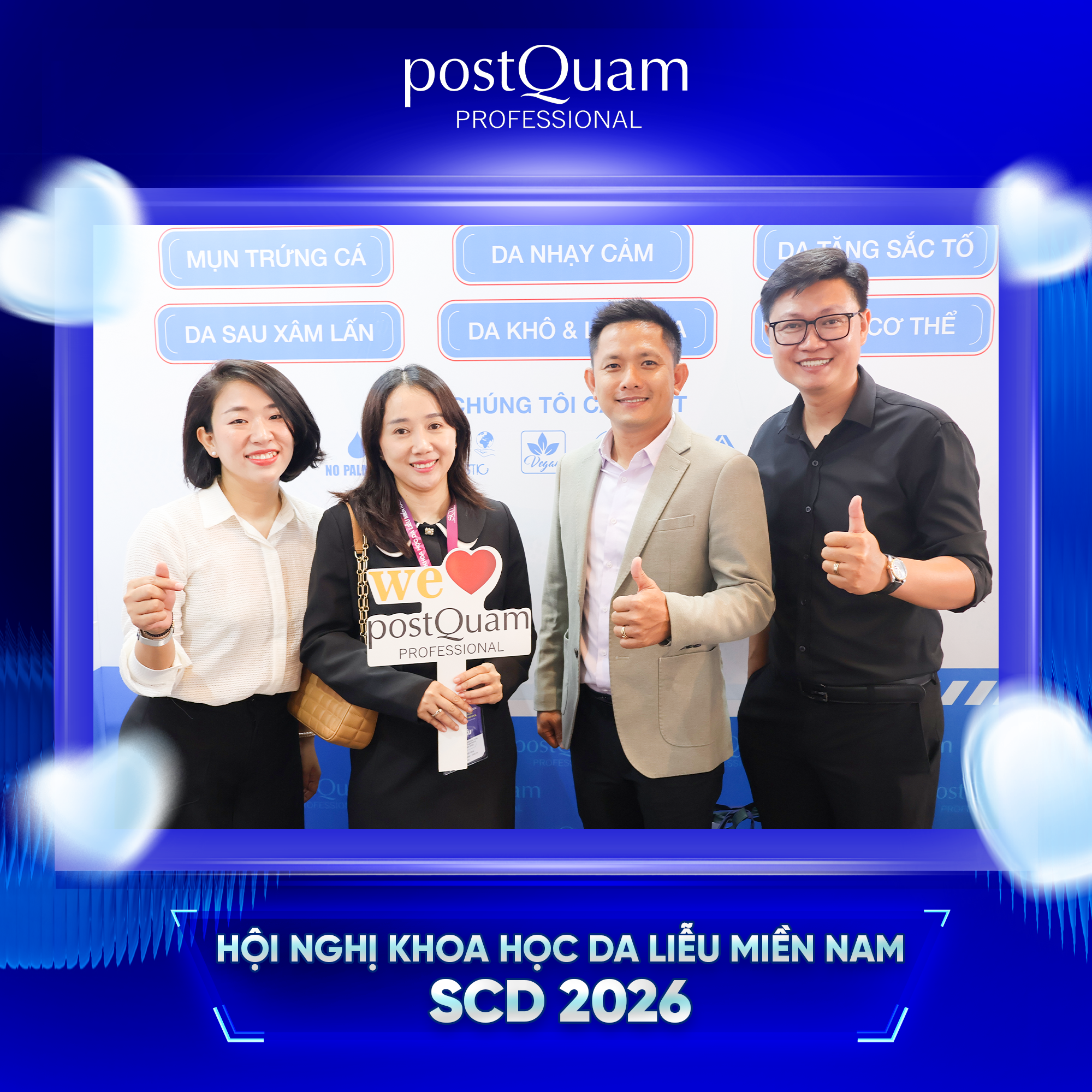 HỘI NGHỊ KHOA HỌC DA LIỄU MIỀN NAM SCD 2026 - postquam