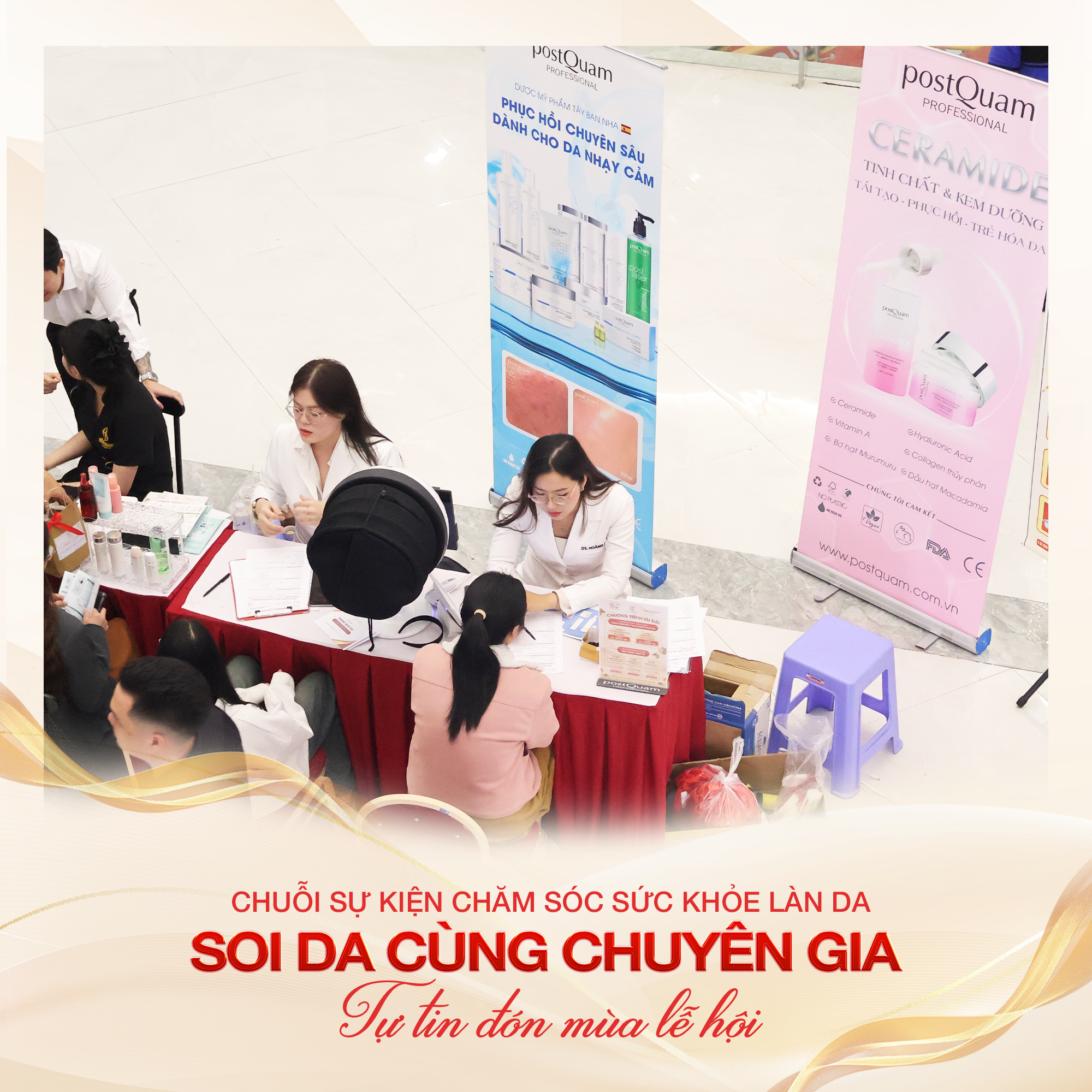 SỰ KIỆN CHĂM SÓC SỨC KHỎE LÀN DA - POSTQUAM