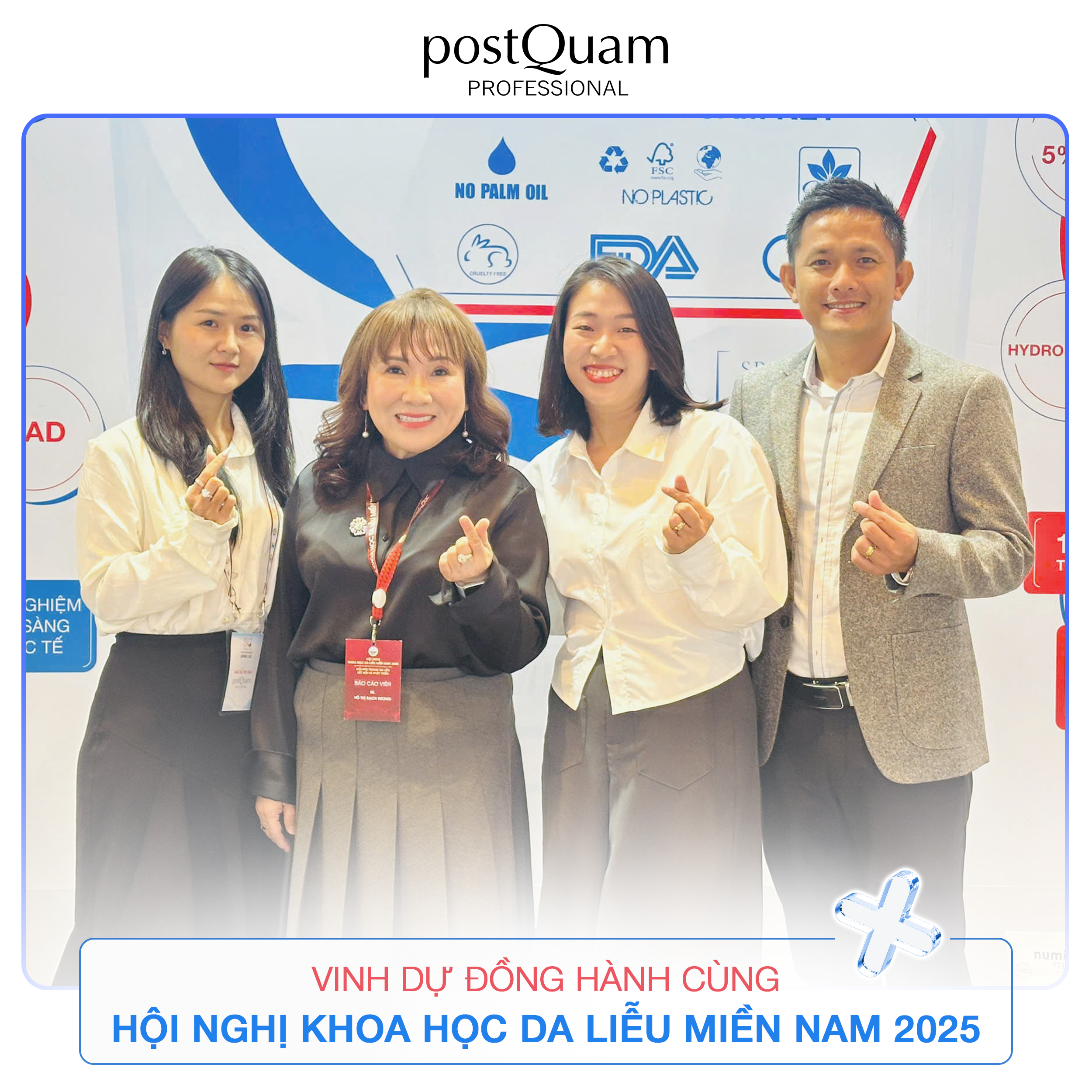 postquam đồng hành cùng hội nghị khoa học da liễu miền nam 2025