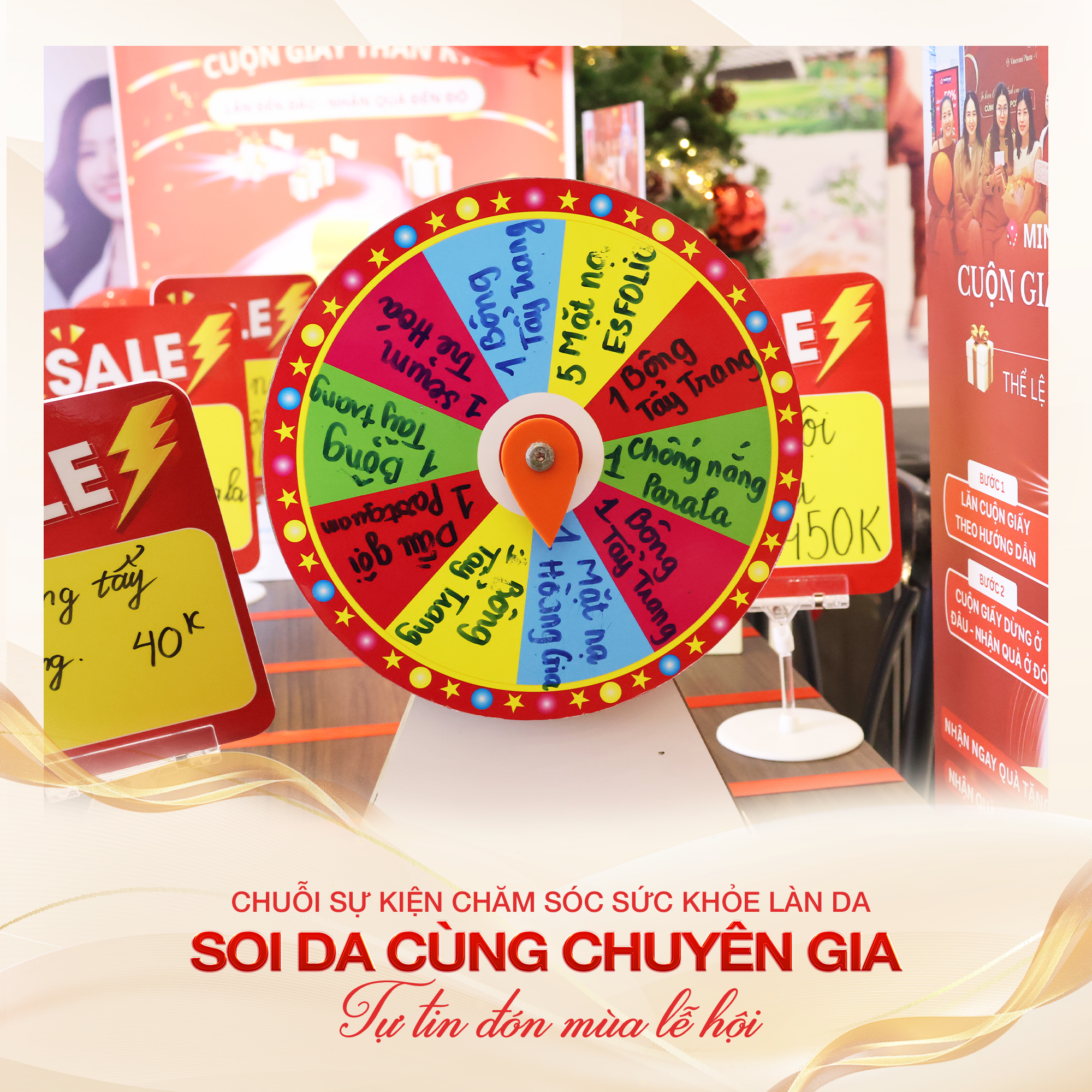 SỰ KIỆN CHĂM SÓC SỨC KHỎE LÀN DA - POSTQUAM