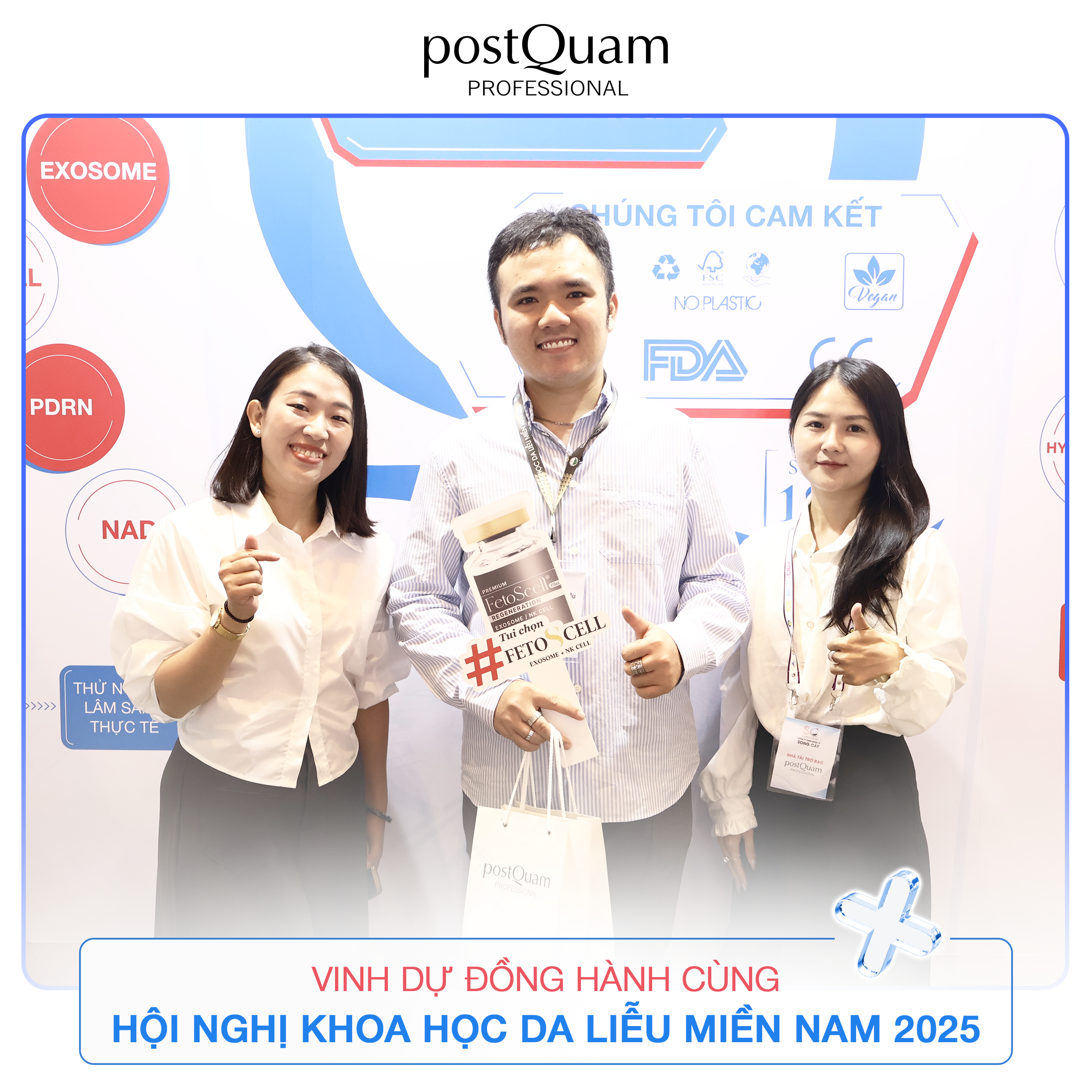 postquam đồng hành cùng hội nghị khoa học da liễu miền nam 2025