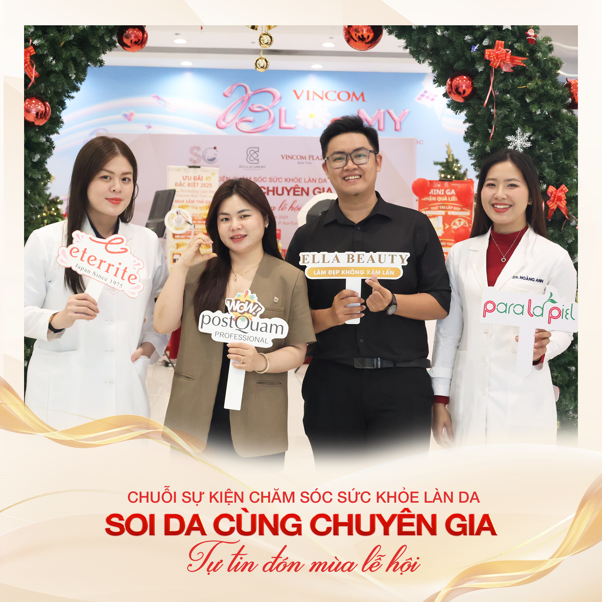 KẾT HỢP CÙNG ELLA BEAUTY SPA TỔ CHỨC CHUỖI SỰ KIỆN CHĂM SÓC SỨC KHỎE LÀN DA TẠI VINCOM KON TUM 1 SỰ KIỆN CHĂM SÓC SỨC KHỎE LÀN DA - POSTQUAM