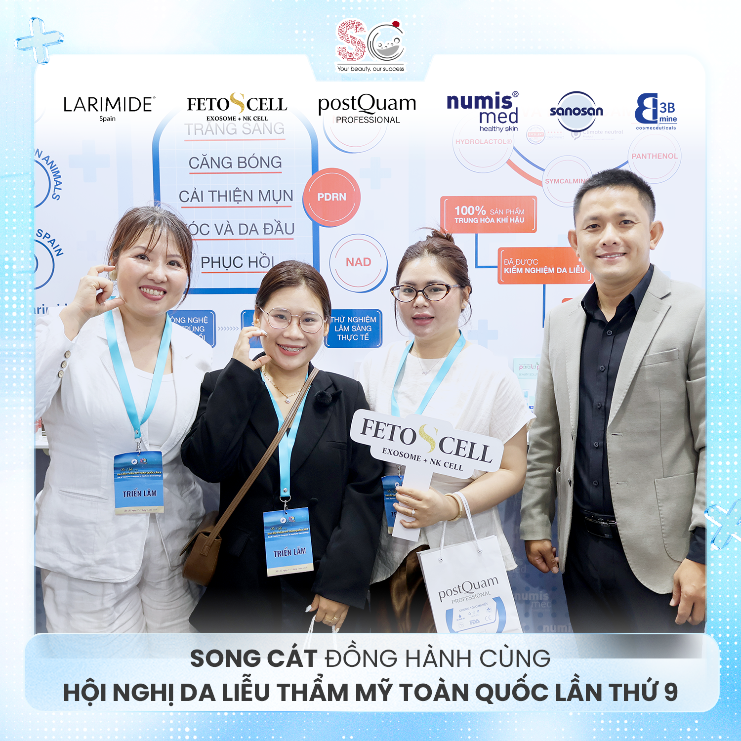 hội nghị da liễu thẩm mỹ toàn quốc lần 9 - postquam