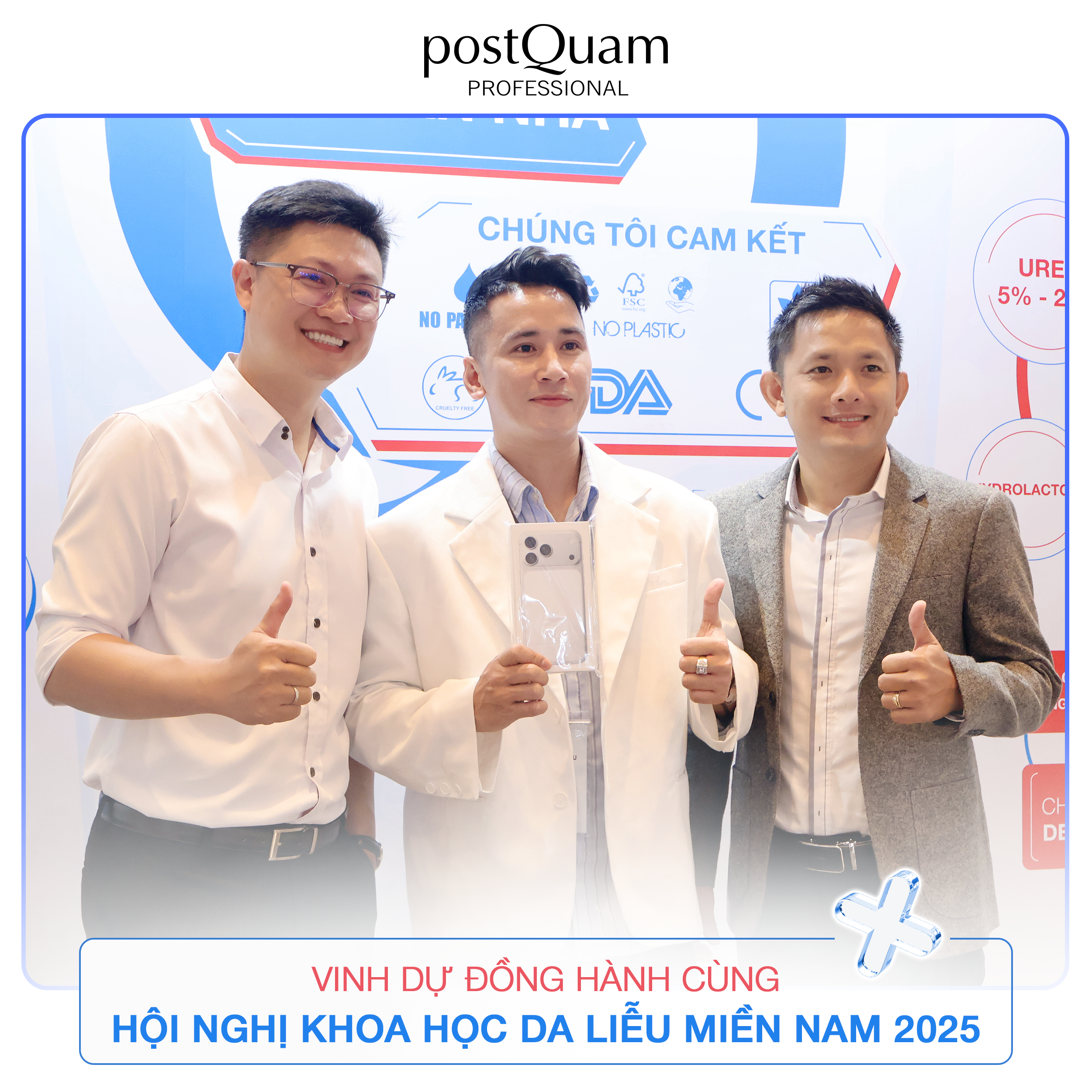 postquam đồng hành cùng hội nghị khoa học da liễu miền nam 2025