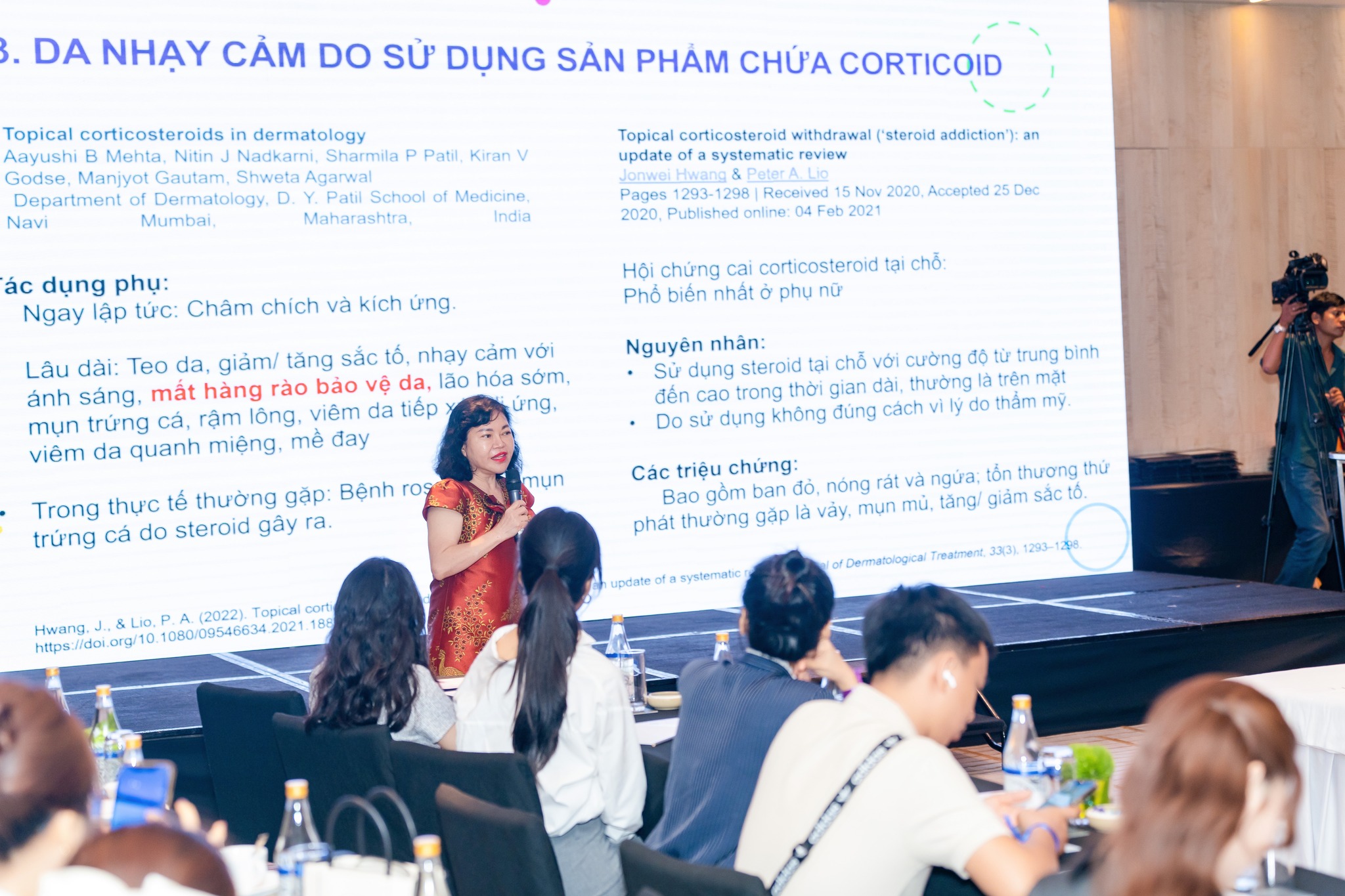 HỘI THẢO DA LIỄU KHOA HỌC THE VOICE OF THE SKIN 3 - Tiến sĩ bác sĩ Trần Ngọc ánh