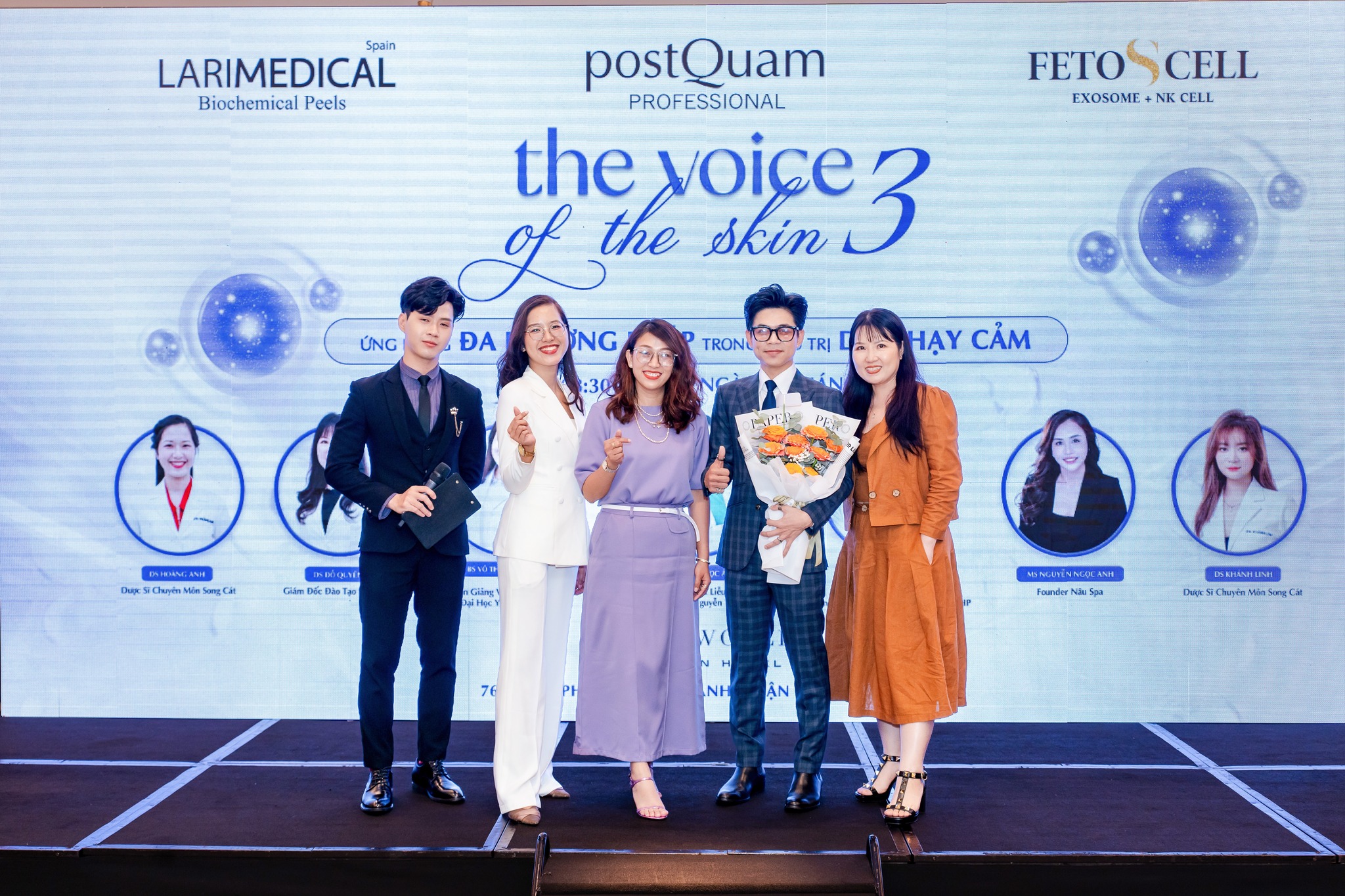 HỘI THẢO DA LIỄU KHOA HỌC THE VOICE OF THE SKIN 3 - postquam