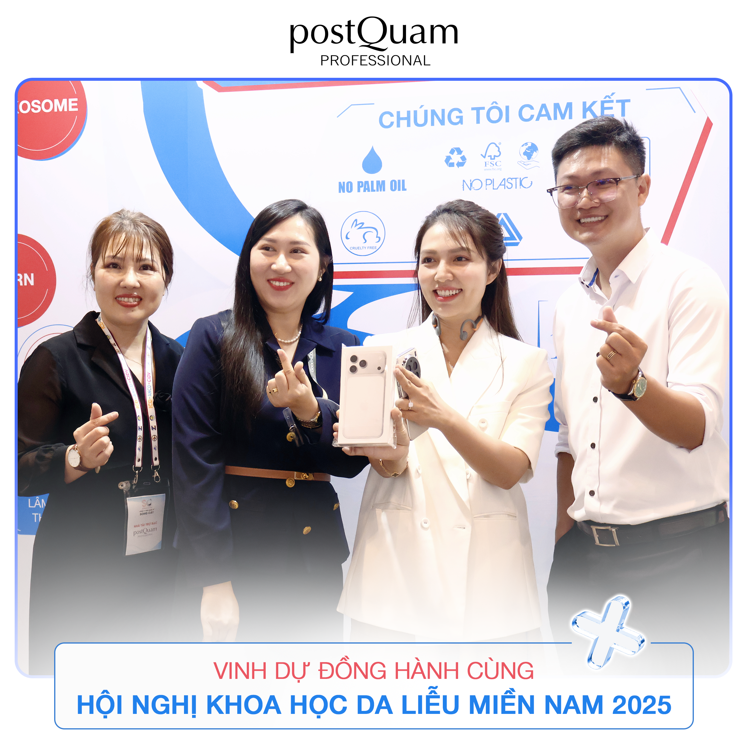 postquam đồng hành cùng hội nghị khoa học da liễu miền nam 2025