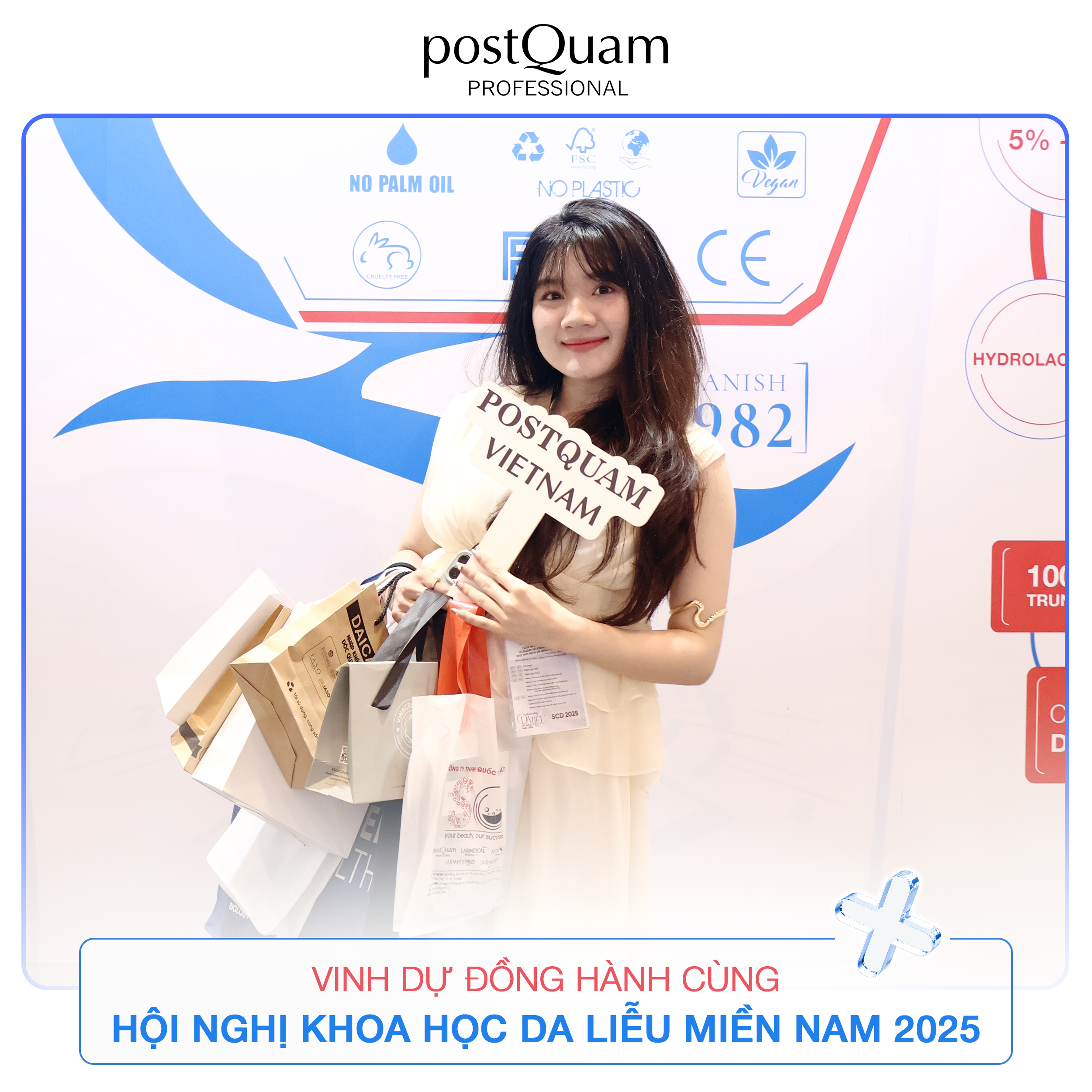 postquam đồng hành cùng hội nghị khoa học da liễu miền nam 2025