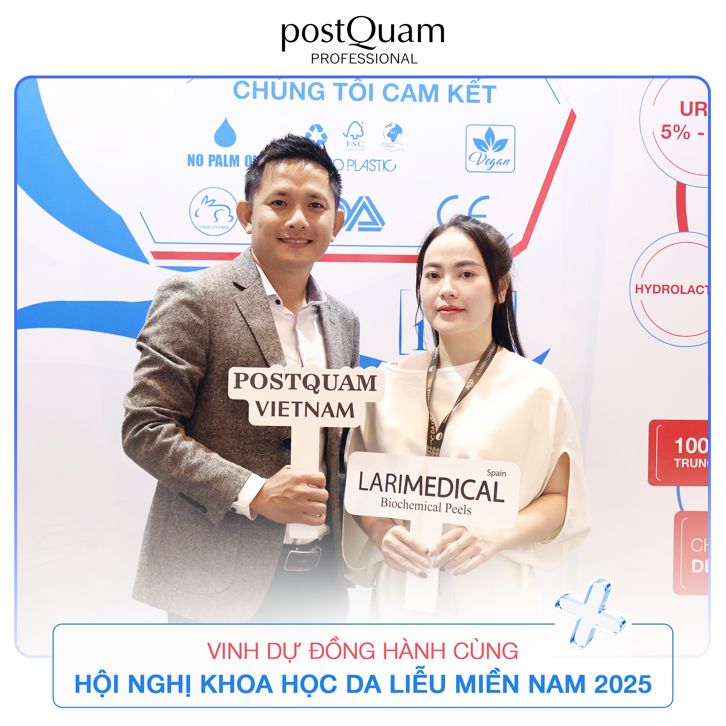 postquam đồng hành cùng hội nghị khoa học da liễu miền nam 2025
