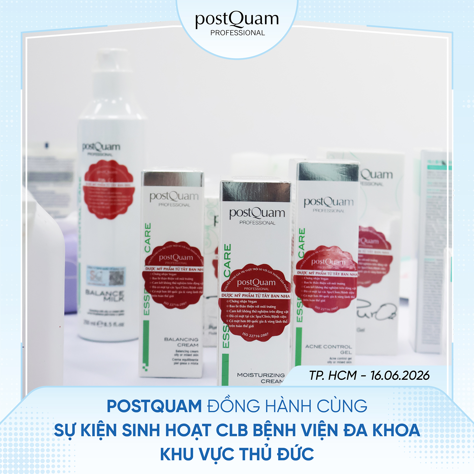 POSTQUAM ĐỒNG HÀNH CÙNG CLB BỆNH VIỆN ĐA KHOA KHU VỰC THỦ ĐỨC