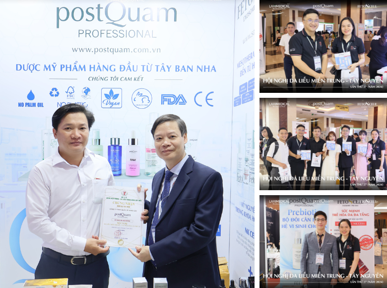 POSTQUAM ĐỒNG HÀNH CÙNG HỘI NGHỊ DA LIỄU MIỀN TRUNG TÂY NGUYÊN