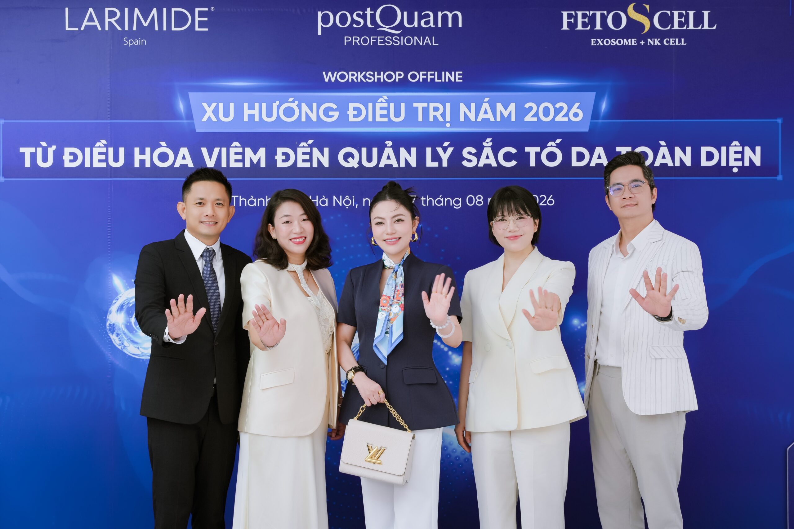 WORKSHOP XU HƯỚNG ĐIỀU TRỊ NÁM 2026: TỪ ĐIỀU HÒA VIÊM ĐẾN QUẢN LÝ SẮC TỐ DA TOÀN DIỆN TẠI TP.HÀ NỘI VINH DỰ ĐÓN TIẾP GẦN 200 QUÝ SPA/CLINIC THAM DỰ 2 WORKSHOP XU HƯỚNG ĐIỀU TRỊ NÁM 2026 - postQuam