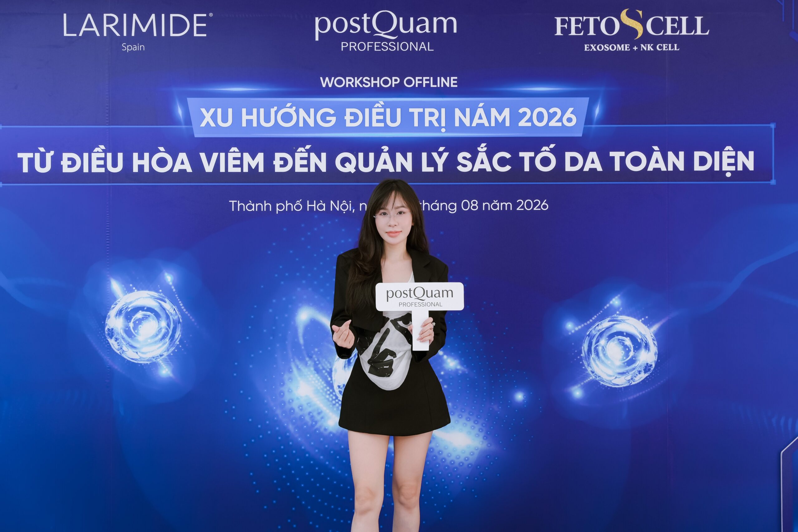 WORKSHOP XU HƯỚNG ĐIỀU TRỊ NÁM 2026: TỪ ĐIỀU HÒA VIÊM ĐẾN QUẢN LÝ SẮC TỐ DA TOÀN DIỆN TẠI TP.HÀ NỘI VINH DỰ ĐÓN TIẾP GẦN 200 QUÝ SPA/CLINIC THAM DỰ 15 WORKSHOP XU HƯỚNG ĐIỀU TRỊ NÁM 2026 - postQuam