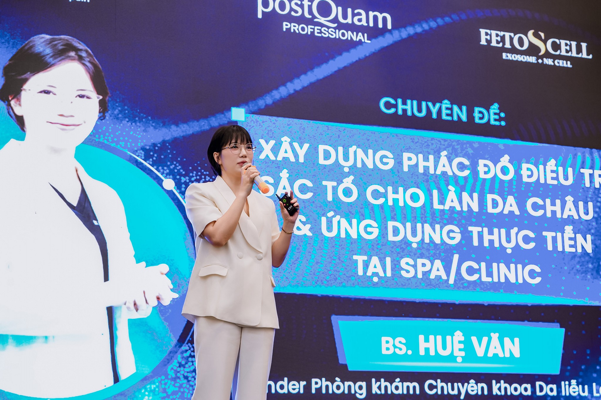 WORKSHOP XU HƯỚNG ĐIỀU TRỊ NÁM 2026: TỪ ĐIỀU HÒA VIÊM ĐẾN QUẢN LÝ SẮC TỐ DA TOÀN DIỆN TẠI TP.HÀ NỘI VINH DỰ ĐÓN TIẾP GẦN 200 QUÝ SPA/CLINIC THAM DỰ 5 WORKSHOP XU HƯỚNG ĐIỀU TRỊ NÁM 2026 - Bác sĩ Huệ Văn