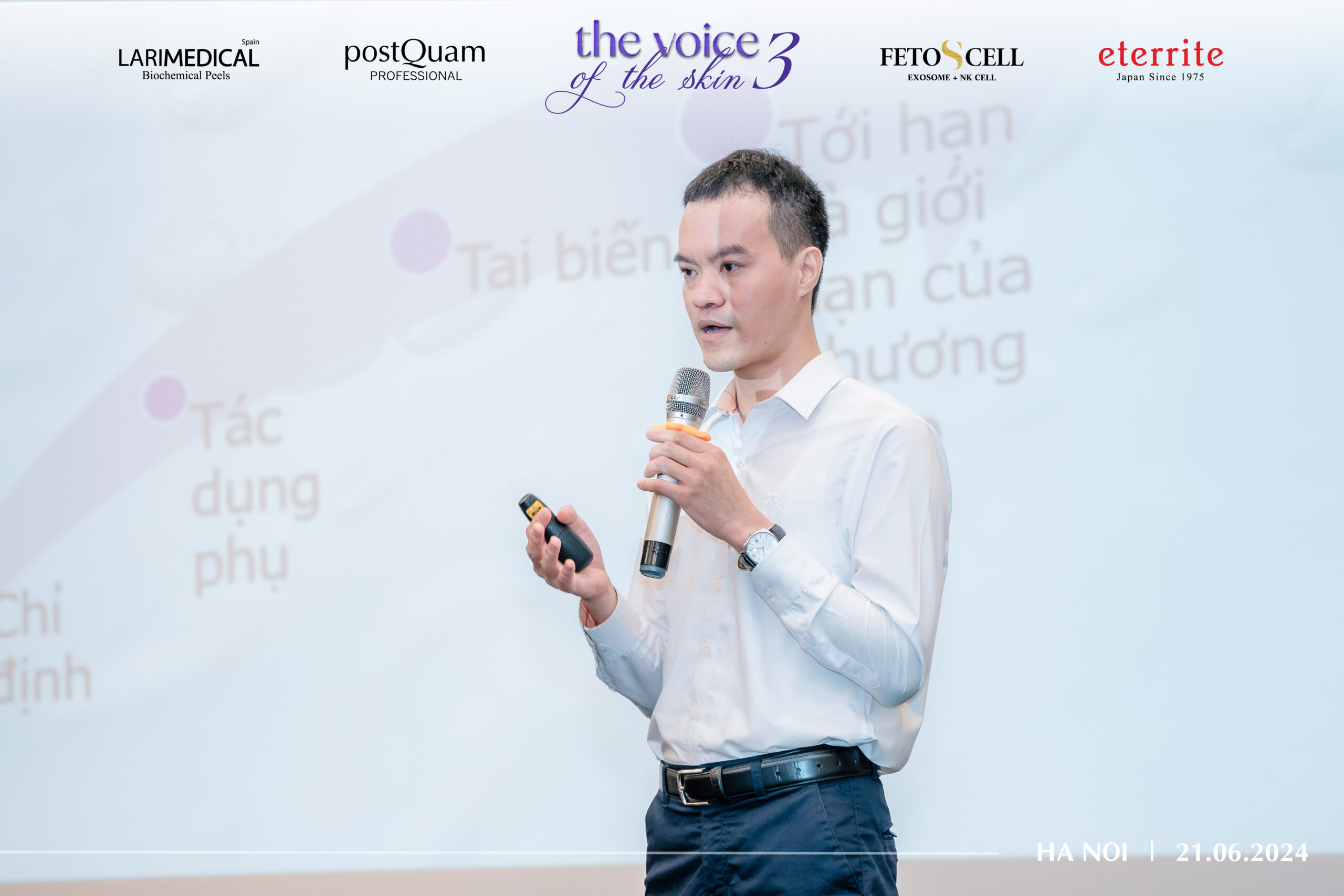 HỘI THẢO DA LIỄU KHOA HỌC THE VOICE OF THE SKIN 3 - Thạc sĩ Bác sĩ Vũ Ngọc Quý