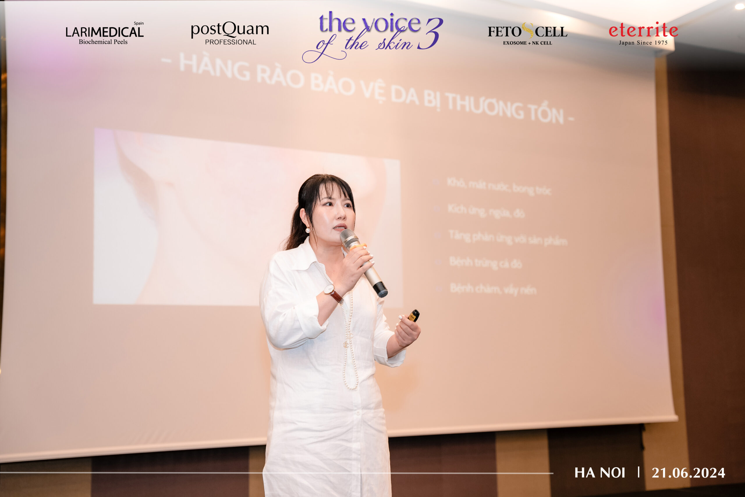 HỘI THẢO DA LIỄU KHOA HỌC THE VOICE OF THE SKIN 3 - Dược sĩ Đỗ Quyên