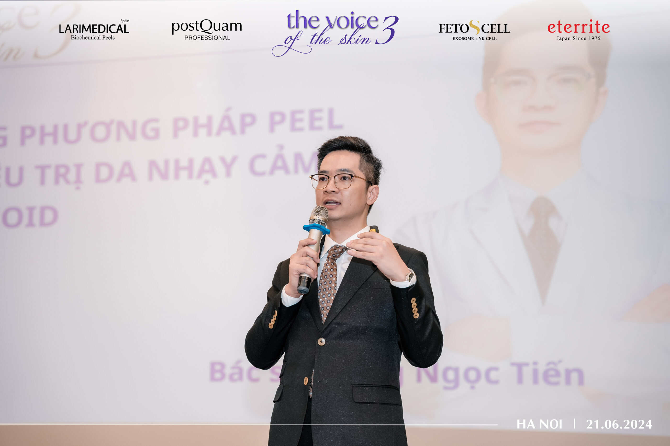 HỘI THẢO DA LIỄU KHOA HỌC THE VOICE OF THE SKIN 3 - Bác sĩ Lương Ngọc Tiến