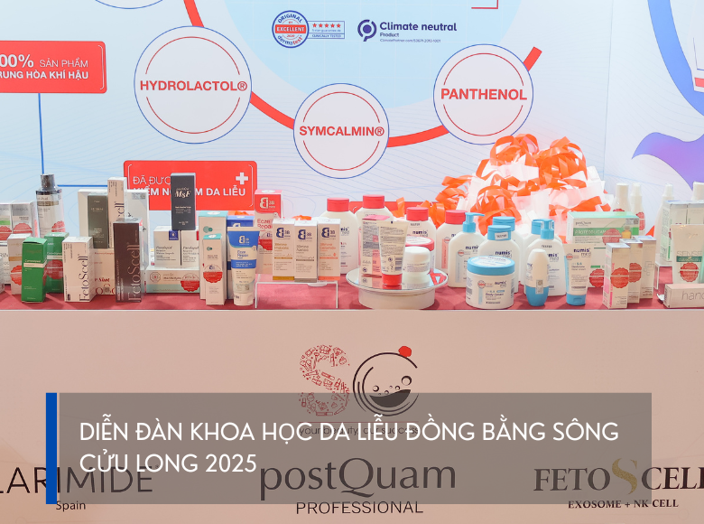 POSTQUAM TẠI DIỄN ĐÀN KHOA HỌC DA LIỄU ĐỒNG BẰNG SÔNG CỬU LONG 2025