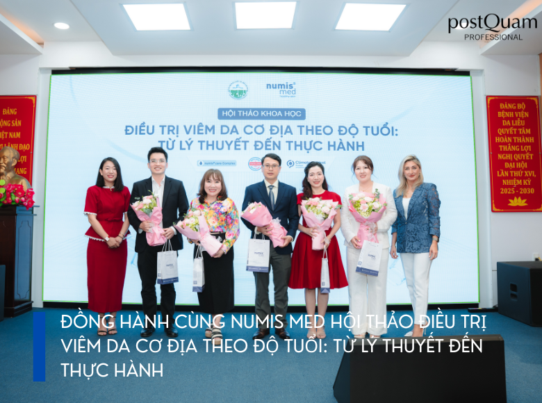 ĐỒNG HÀNH CÙNG HỘI THẢO KHOA HỌC ĐIỀU TRỊ VIÊM DA CƠ ĐỊA THEO ĐỘ TUỔI: TỪ LÝ THUYẾT ĐẾN THỰC HÀNH