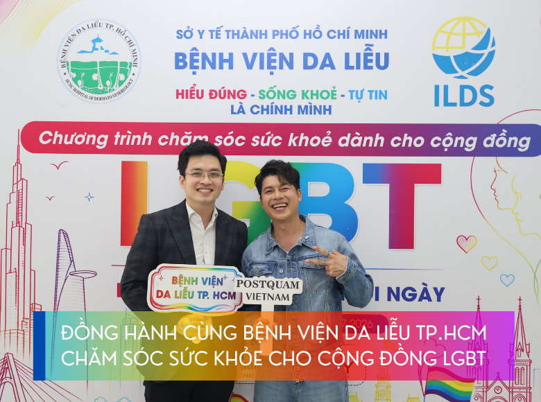 ĐỒNG HÀNH CÙNG BỆNH VIỆN DA LIỄU TP.HCM CHĂM SÓC SỨC KHỎE CHO CỘNG ĐỒNG LGBT