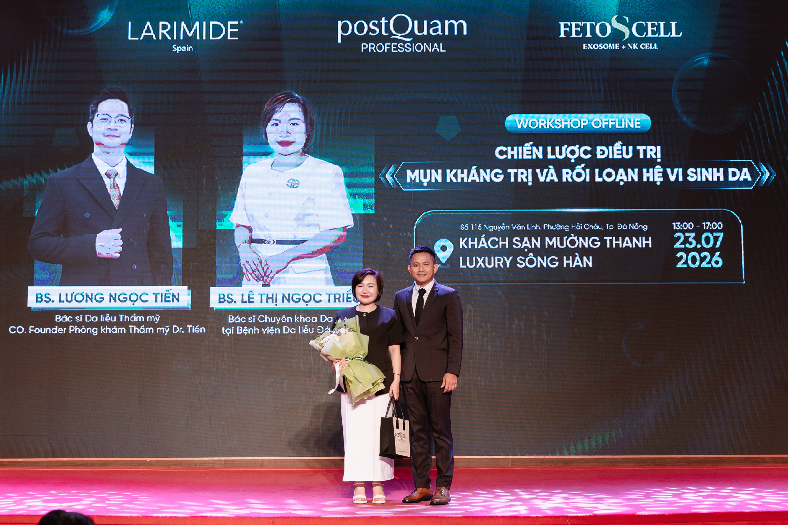 RECAP | GẦN 200 CHUYÊN GIA HỘI TỤ TẠI WORKSHOP "CHIẾN LƯỢC ĐIỀU TRỊ MỤN KHÁNG TRỊ VÀ RỐI LOẠN HỆ VI SINH DA" TẠI ĐÀ NẴNG 3 WORKSHOP "CHIẾN LƯỢC ĐIỀU TRỊ MỤN KHÁNG TRỊ VÀ RỐI LOẠN HỆ VI SINH DA" TẠI ĐÀ NẴNG - Bác sĩ Lê Thị Ngọc Triều