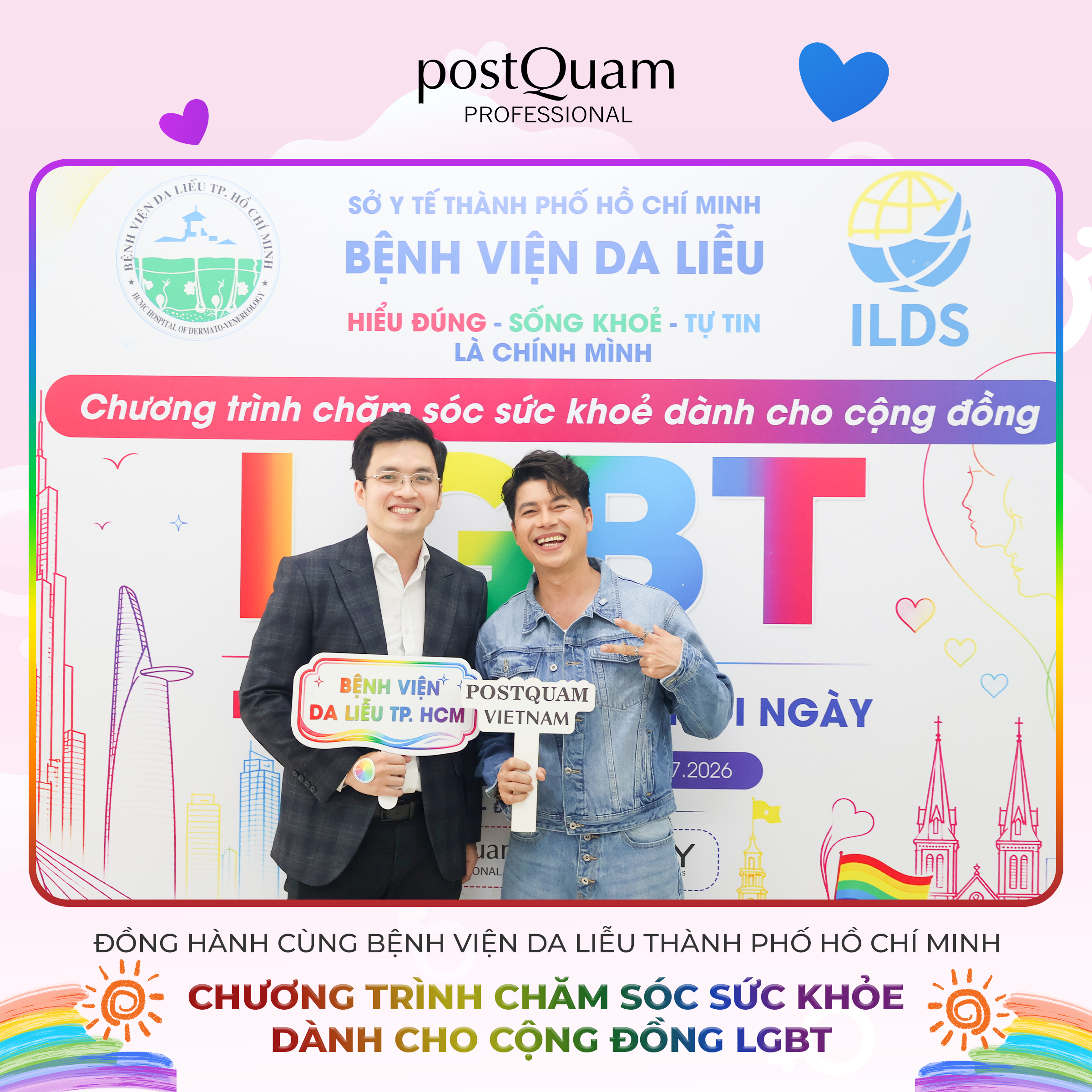 ĐỒNG HÀNH CÙNG BỆNH VIỆN DA LIỄU TP.HCM CHĂM SÓC SỨC KHỎE CHO CỘNG ĐỒNG LGBT