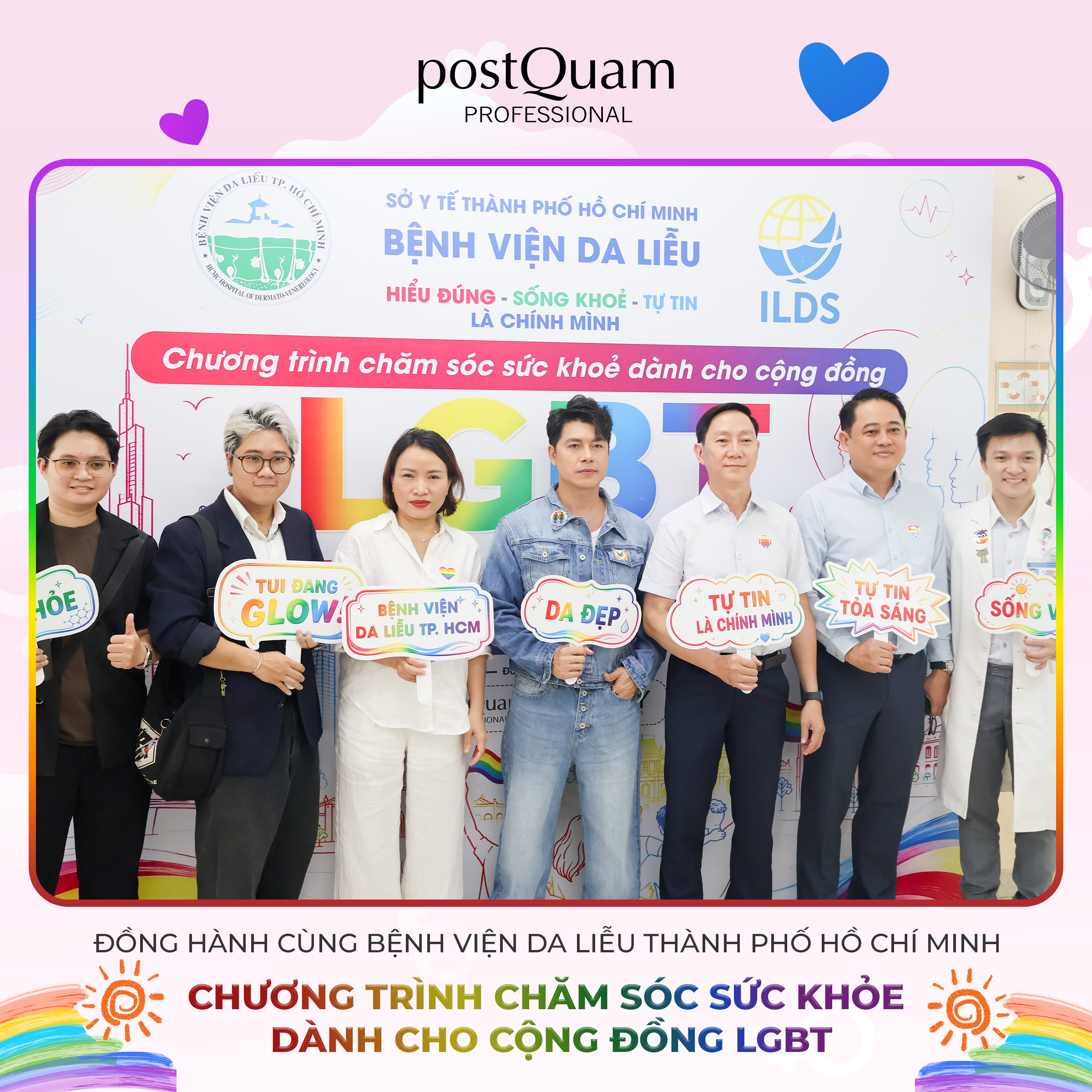 ĐỒNG HÀNH CÙNG BỆNH VIỆN DA LIỄU TP.HCM CHĂM SÓC SỨC KHỎE CHO CỘNG ĐỒNG LGBT