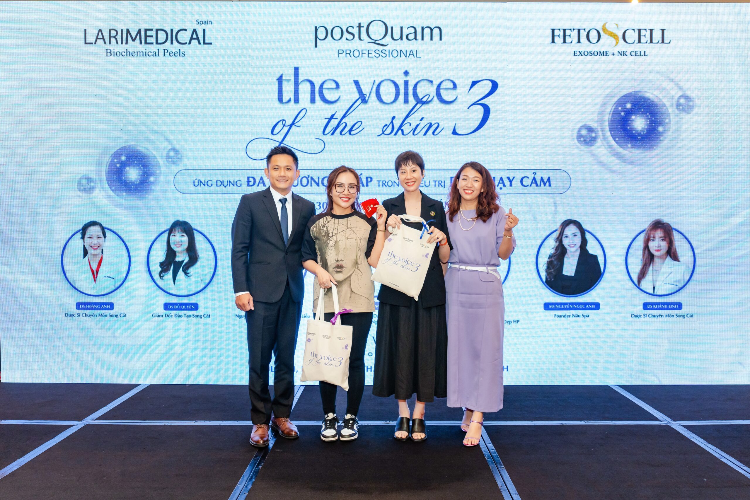 HỘI THẢO DA LIỄU KHOA HỌC THE VOICE OF THE SKIN 3 - postquam