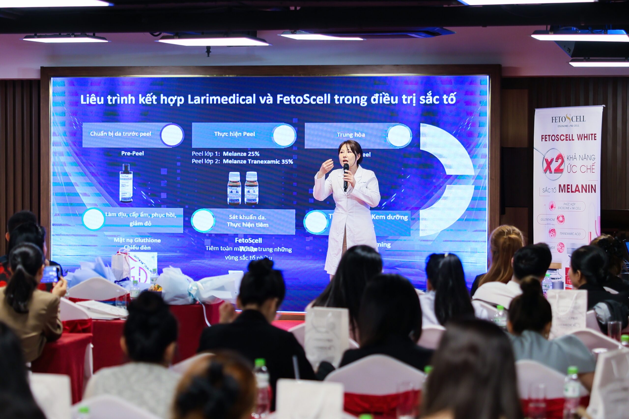 POSTQUAM ĐỒNG HÀNH CÙNG WORKSHOP PEEL X MESO TẠI TP.ĐÀ NẴNG 5 workshop CẬP NHẬT XU HƯỚNG ĐIỀU TRỊ TĂNG SẮC TỐ 2025 - ỨNG DỤNG LINH HOẠT VỚI PEEL VÀ MESO - postquam