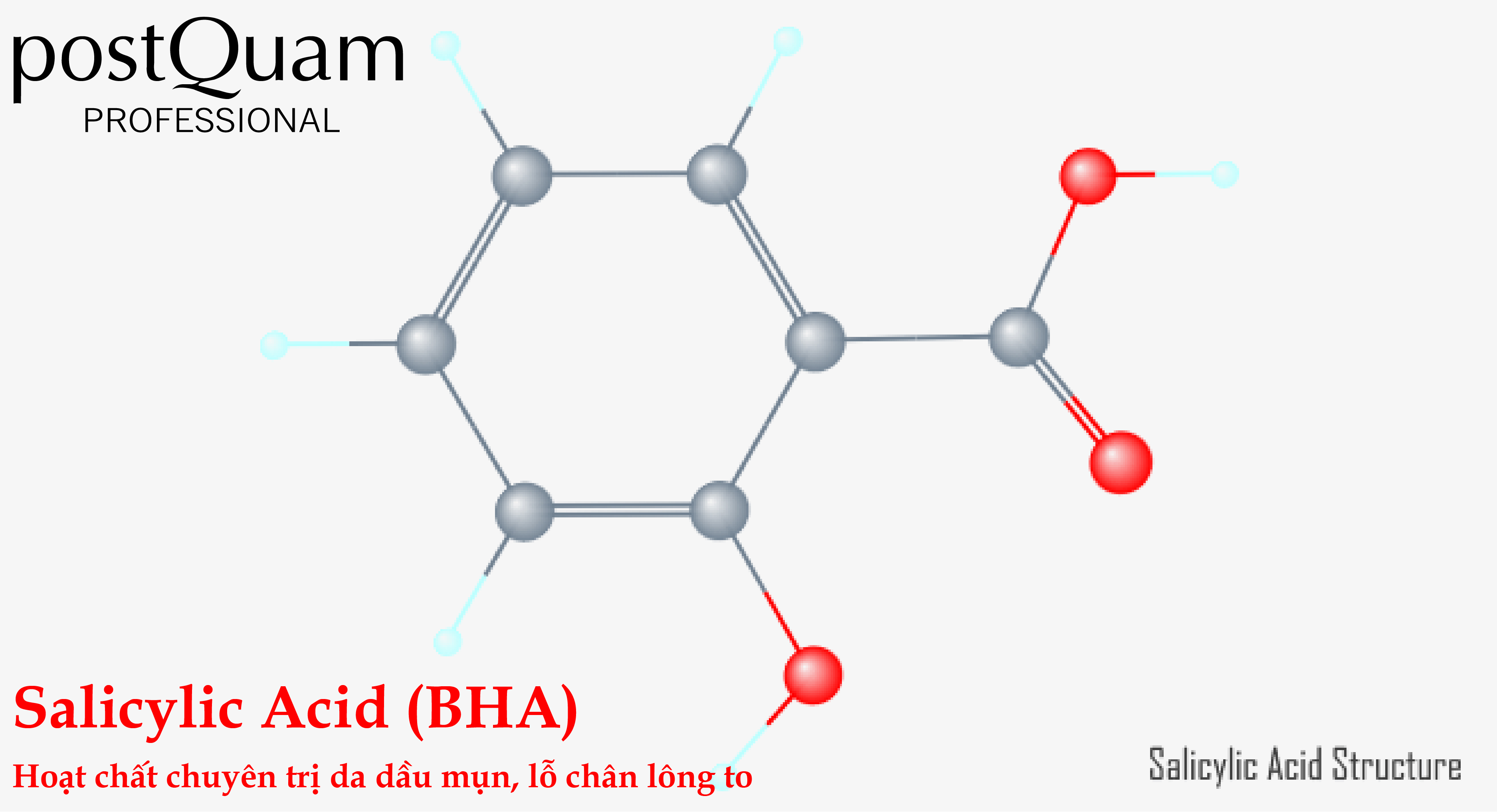 Salicylic Acid (BHA): Hoạt chất chuyên trị da dầu mụn, lỗ chân lông to