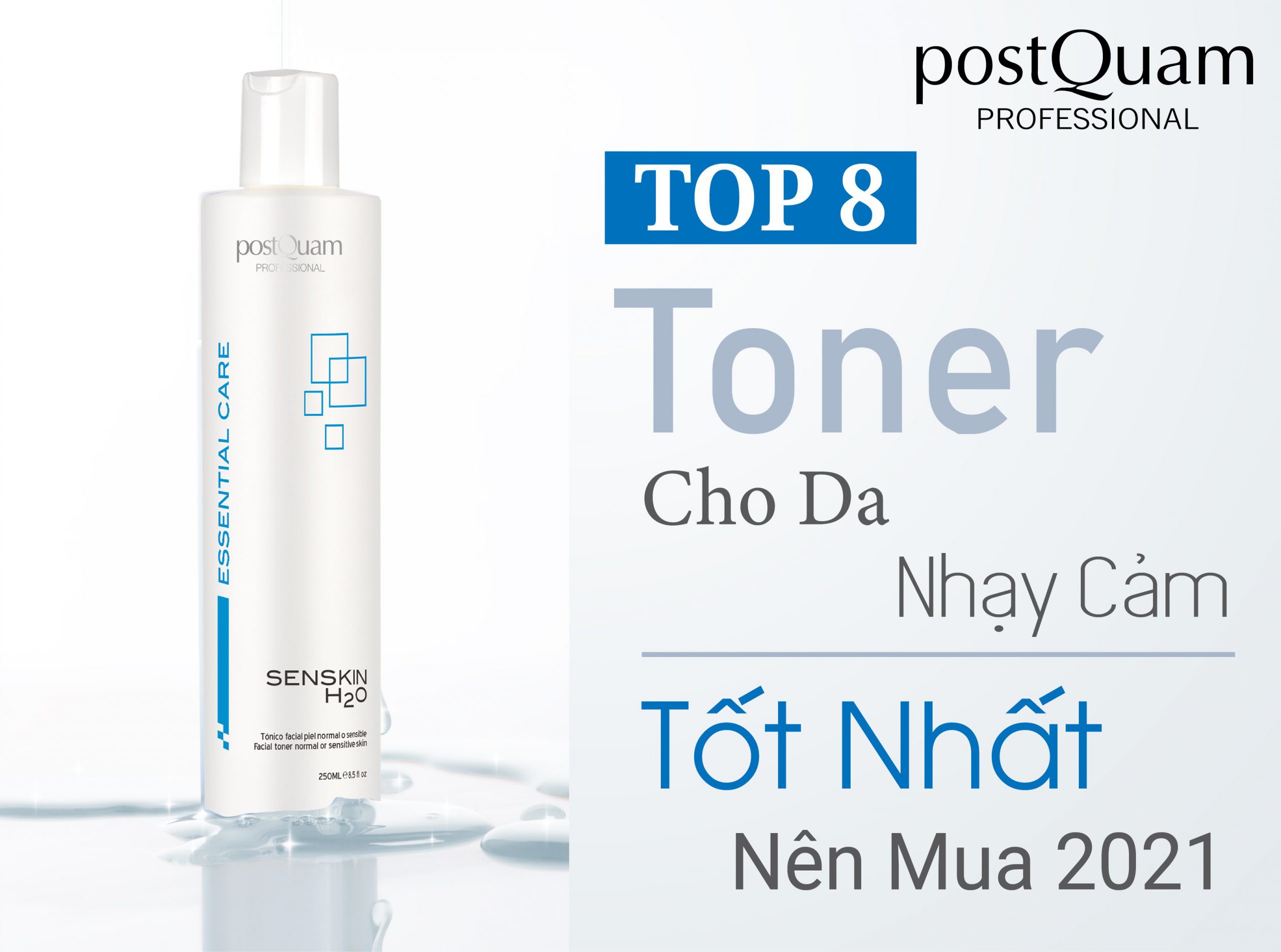Top 8 Toner Cho Da Nhạy Cảm Tốt Nhất Nên Mua 2021